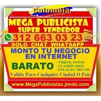 ? BARATO= Mega Publicista, Agencia, Publicidad, Posicionamiento, Paginas Web, Vendedor, Bogota, Cali
