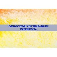 Trabajo con o sin experiencia para mayores de edad
