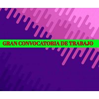 Convocatoria de trabajo para personal mixto  sin experiencia